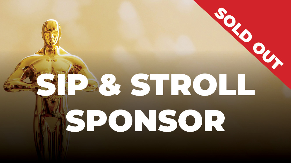 sip and stroll sponsor graphic sold out
