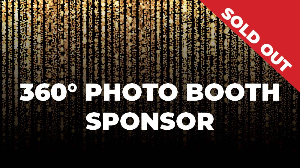360° Photo Booth Sponsor graphic