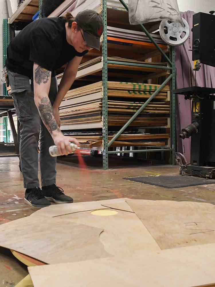 theatre set building