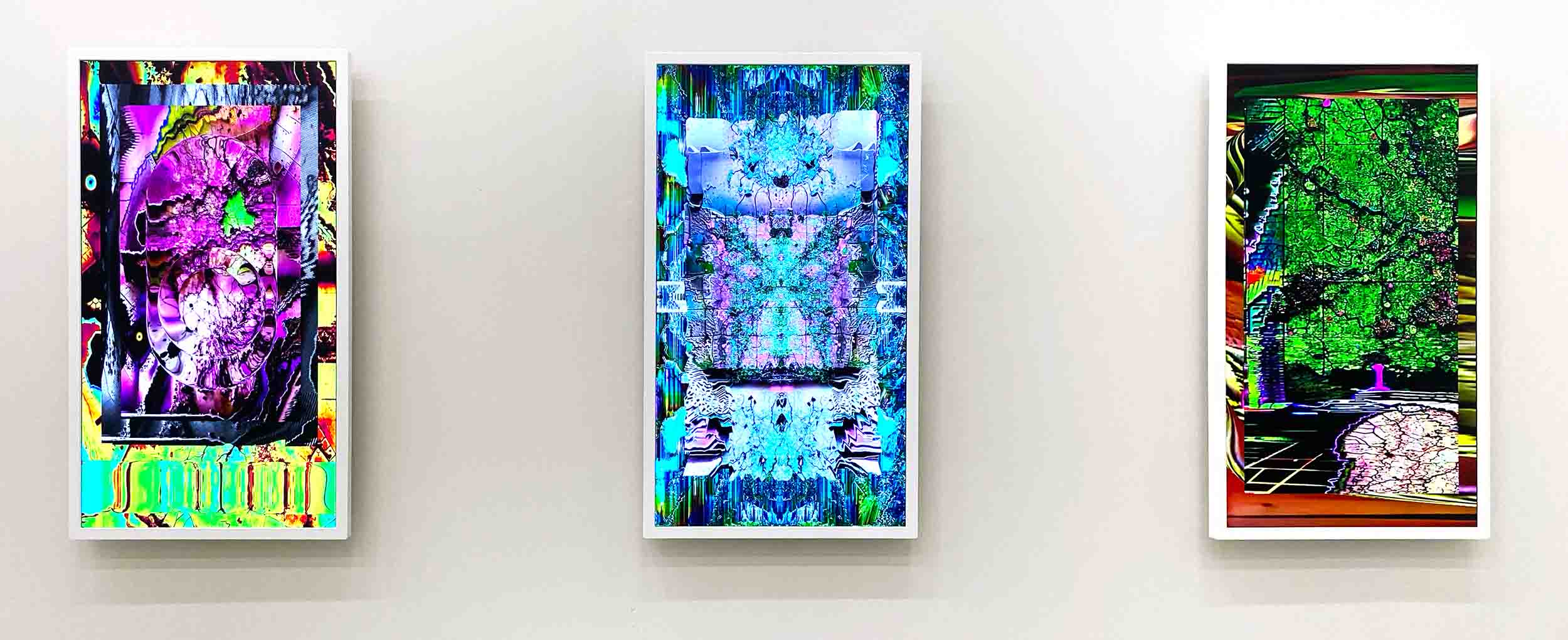 Work by artists Melanie Clemmons and Zak Lloyd