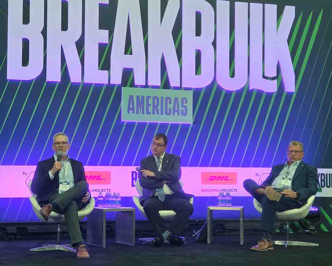 John Wilson on Breakbulk Panel